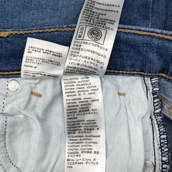 Levi’s 724 High-Rise Straight Leg Crop Women’s Jeans - Size: 28 - Picture 13 of 17